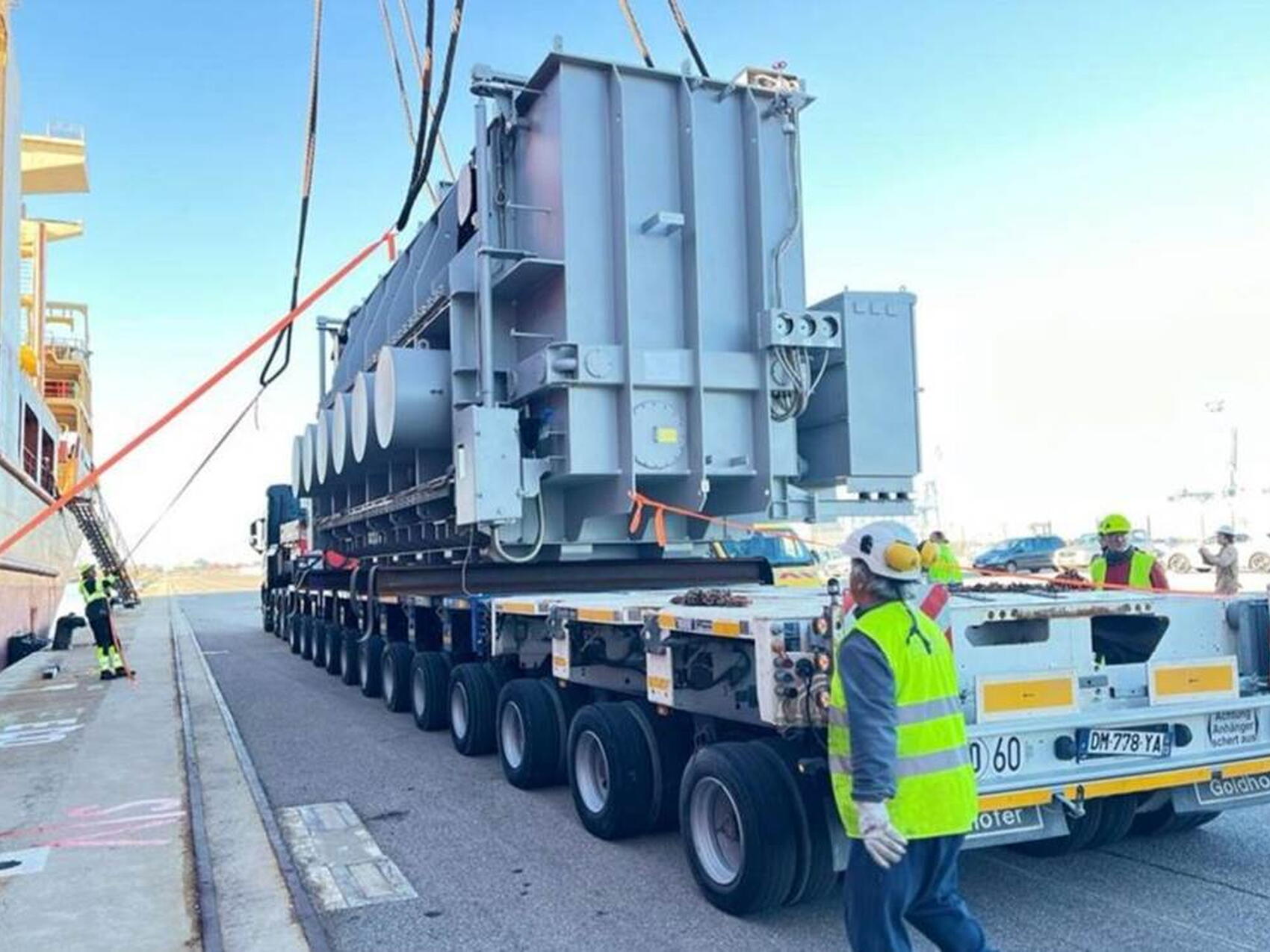 Korean converter unit reaches France